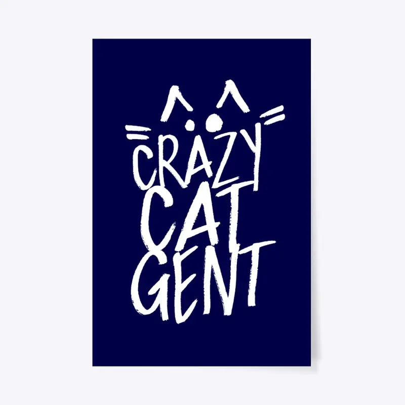 Crazy Cat Gent - For Male Catlovers